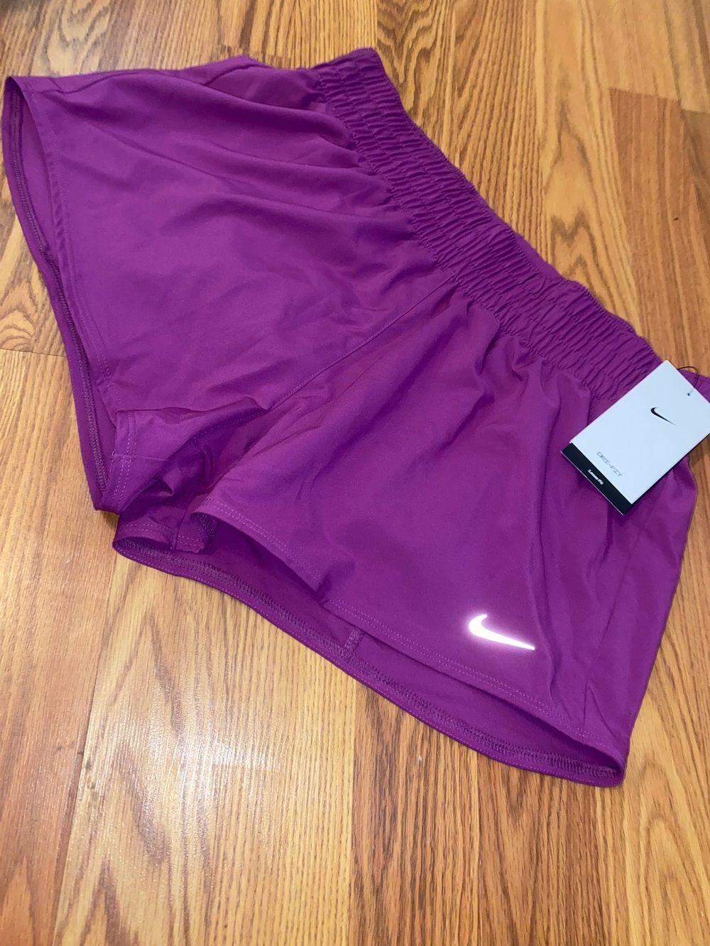 NWT | Nike Women's One Dri-FIT Mid-Rise 3" Brief-Lined Shorts | Size M